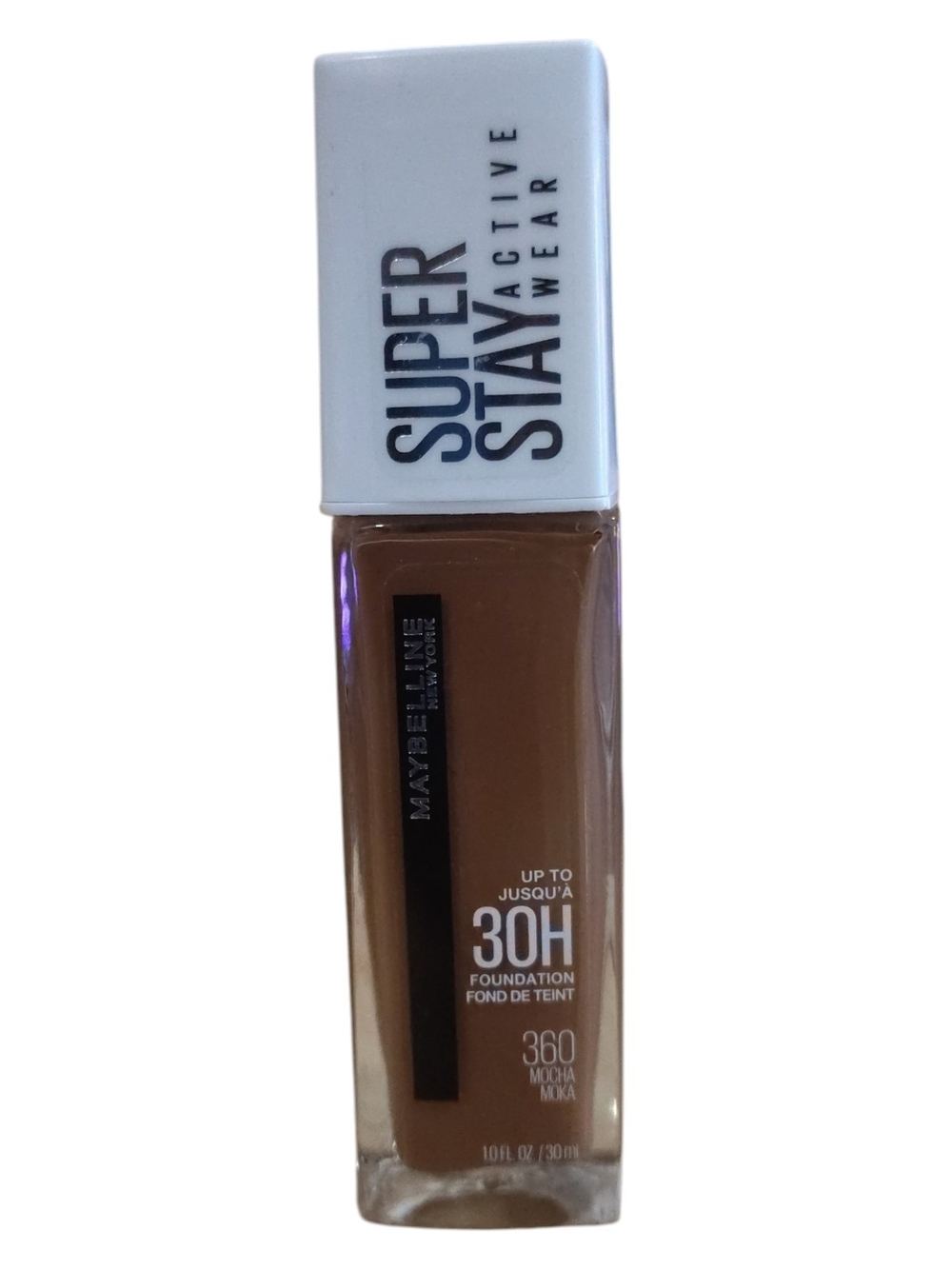 Maybelline Super Stay Active Wear Foundation Deep Brown 360 Mocha 30H